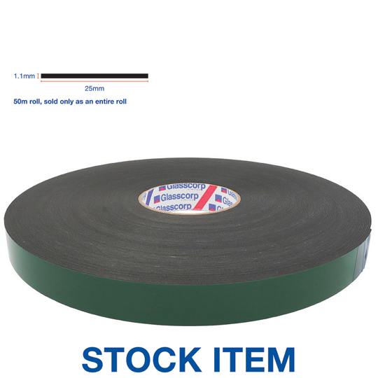 DOUBLE SIDED MOUNTING TAPE 1.1 X 25 X 50