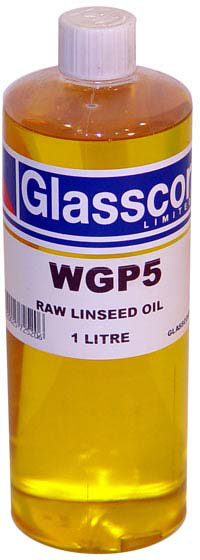 RAW LINSEED OIL - 1 LITRE