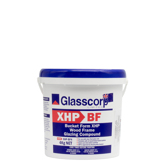 GLASSCORP XHP-BF W/GLAZING COMPOUND 4KG
